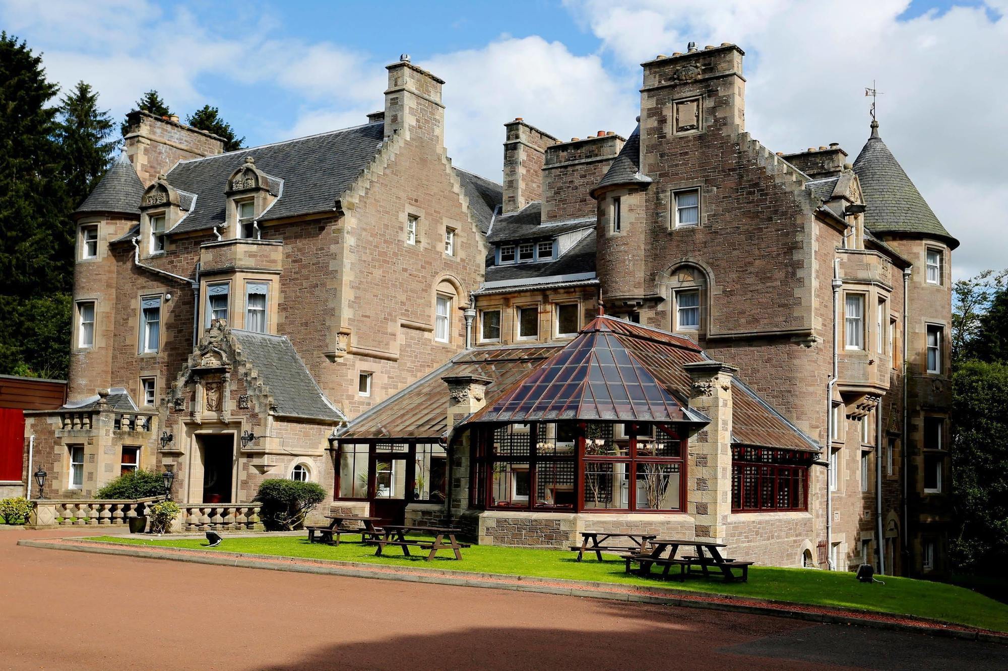 Best Western Cartland Bridge Hotel Lanark Bagian luar foto
