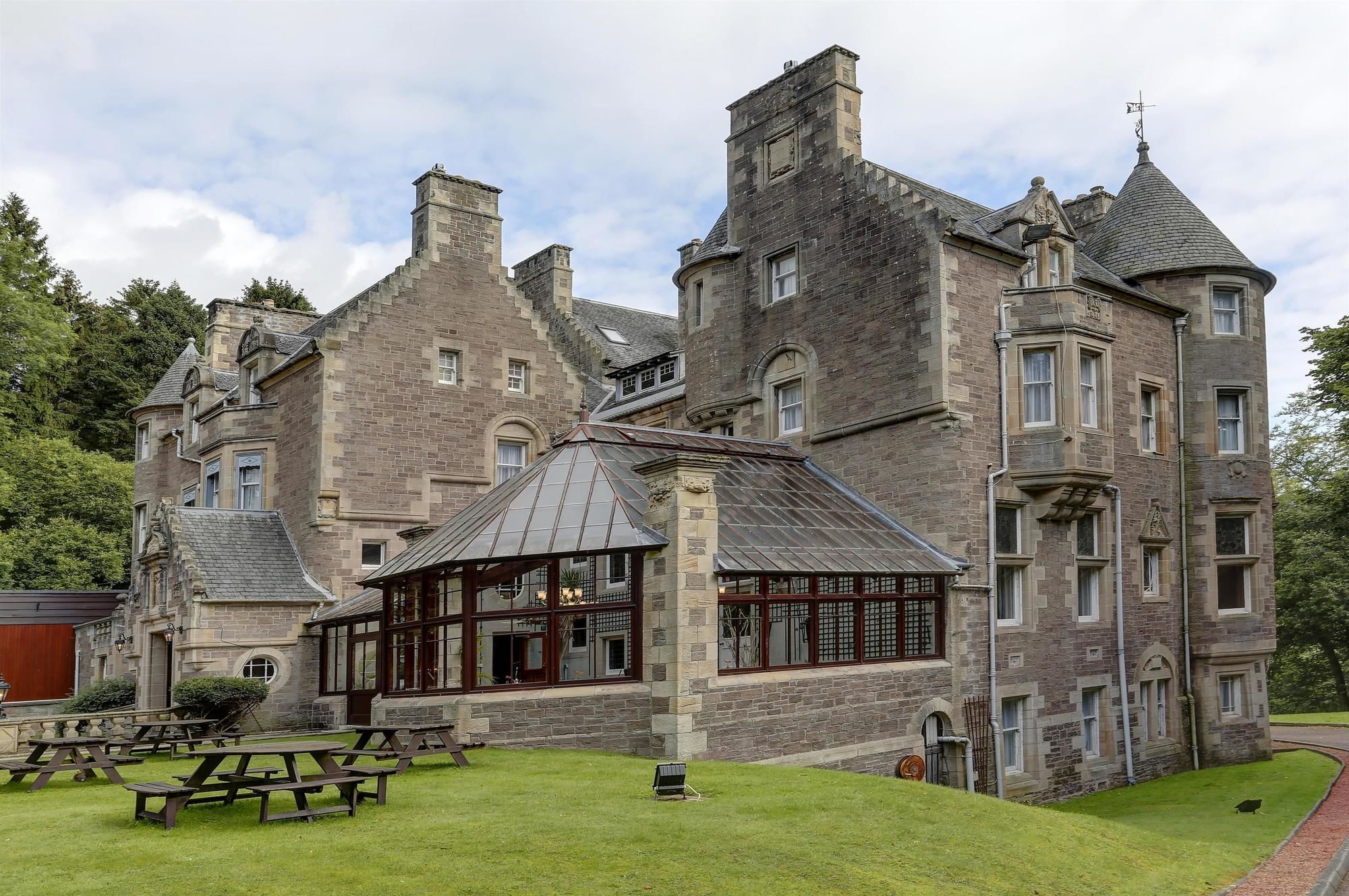 Best Western Cartland Bridge Hotel Lanark Bagian luar foto