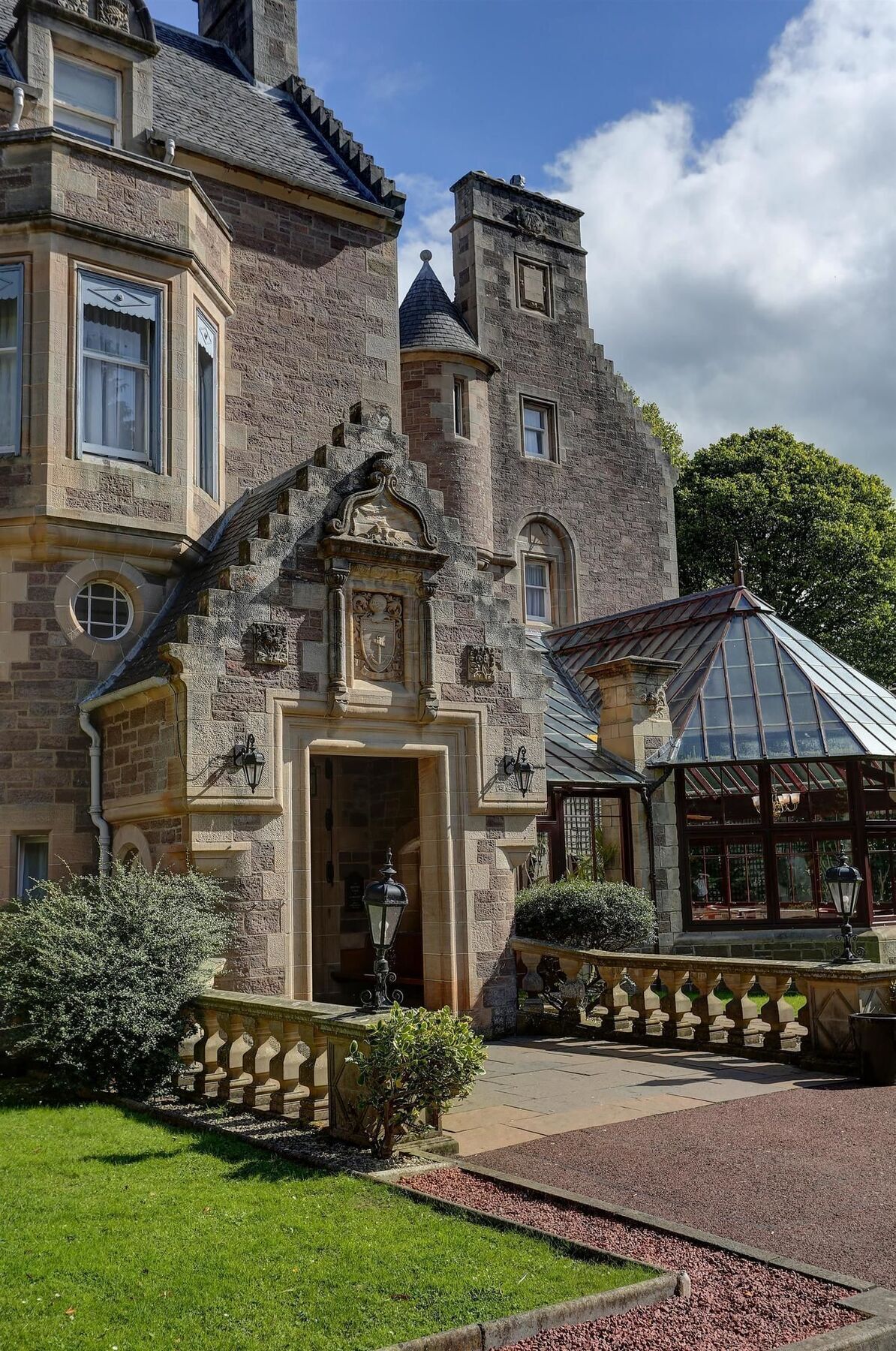Best Western Cartland Bridge Hotel Lanark Bagian luar foto